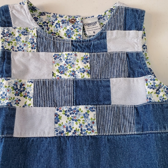 Oshkosh Jean Patchwork Jumper Dress - Picture 4 of 6